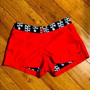 Nike Reversible Red and Blue Athletic Shorts